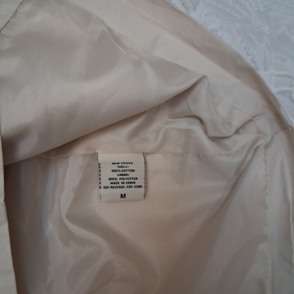 Joujou Stylish Cream Utility Jacket for Women size M - Picture 12 of 16